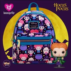 NWT Loungefly Hocus Pocus Backpack